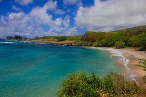 best beaches in maui - hamoa beach maui hawaii
